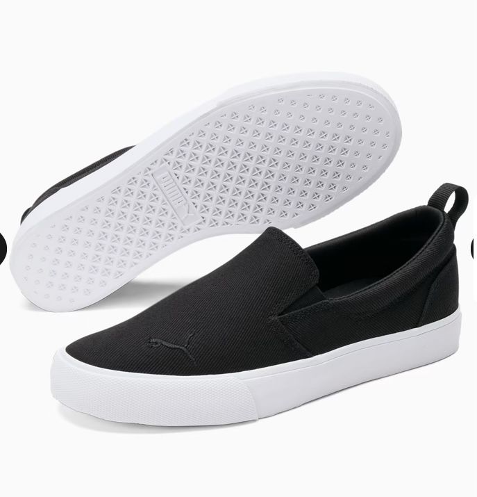 Сліпони, (Слипоны) жіночі Puma Bari Slip-on, чорні, 24 см, розмір 37,