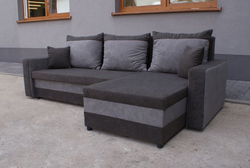 Narożnik Loft Łózko Rogówka Sofa z funkcją spania!