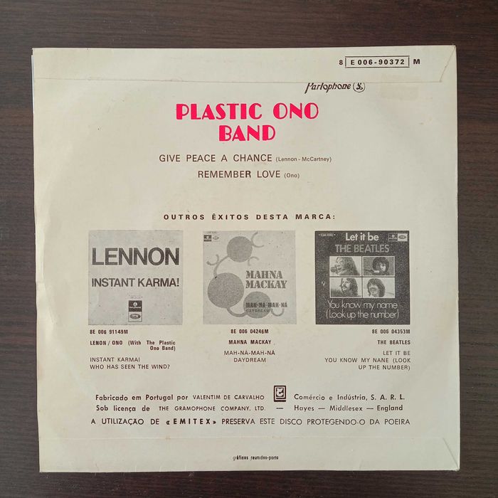 Plastic Ono Band - Give Peace a Chance (vinil)