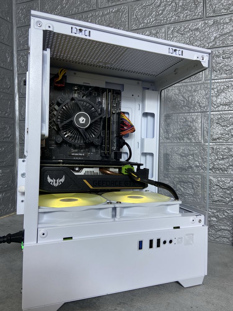 Ігровий ПК,Компьютер(i3-10100f,DDR4 16GB,GTX 1660 SUPER,SSD240,HDD1TB)