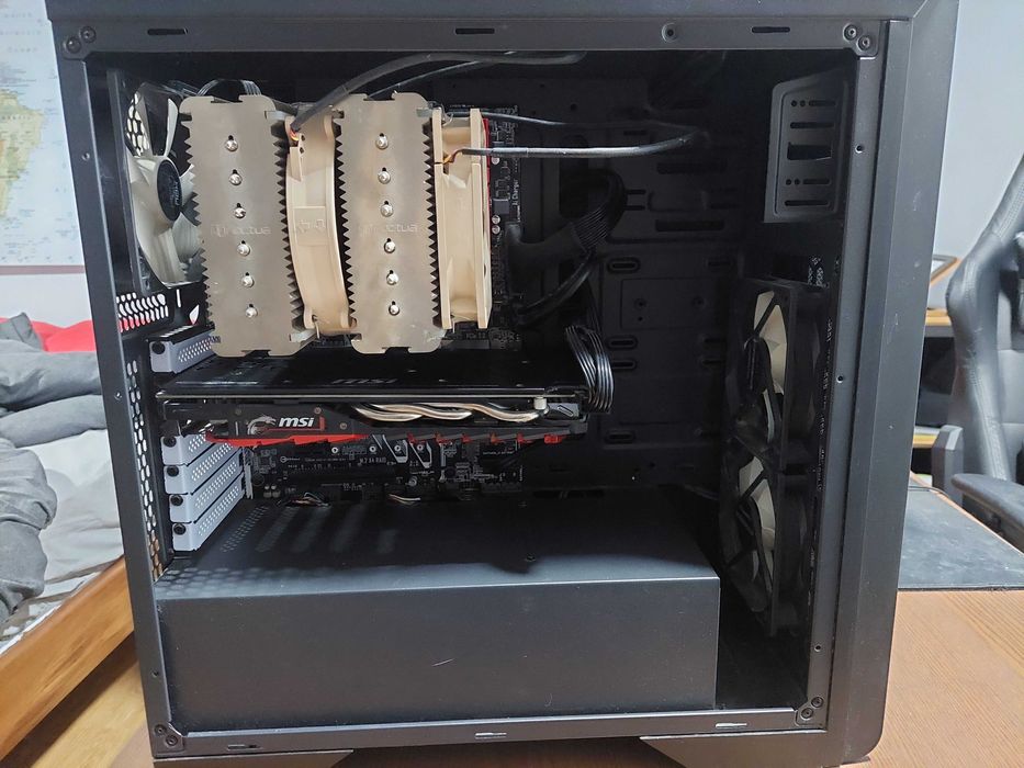 PC gaming | rtx 1060 6g | 32 gb ram | 3.5 tb | i7 | noctua