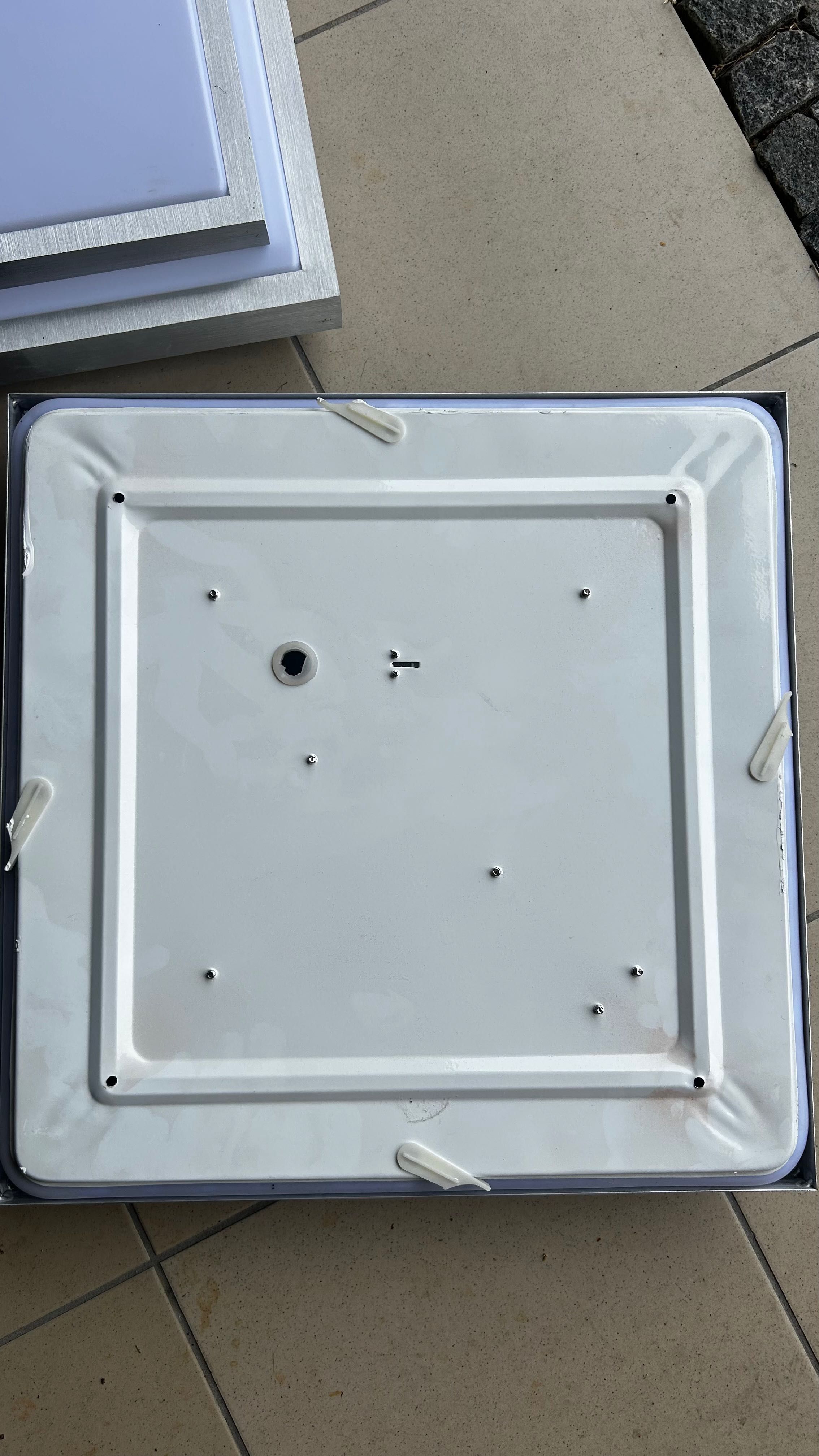 IKEA zestaw 2 lampy jak FLOATL panel sufitowy ścienny żarówka