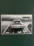 Obraz Porsche w aluminiowej ramce