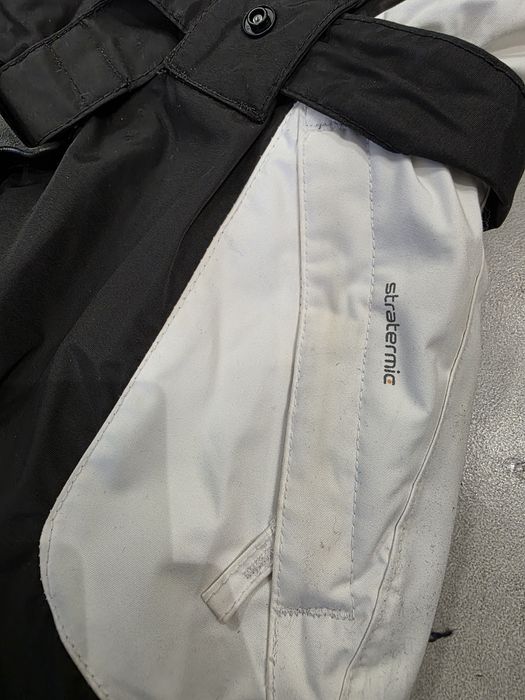 WED'ZE Kombinezon Narciarski 12 lat 146/158 cm Czarno-Biały Używany