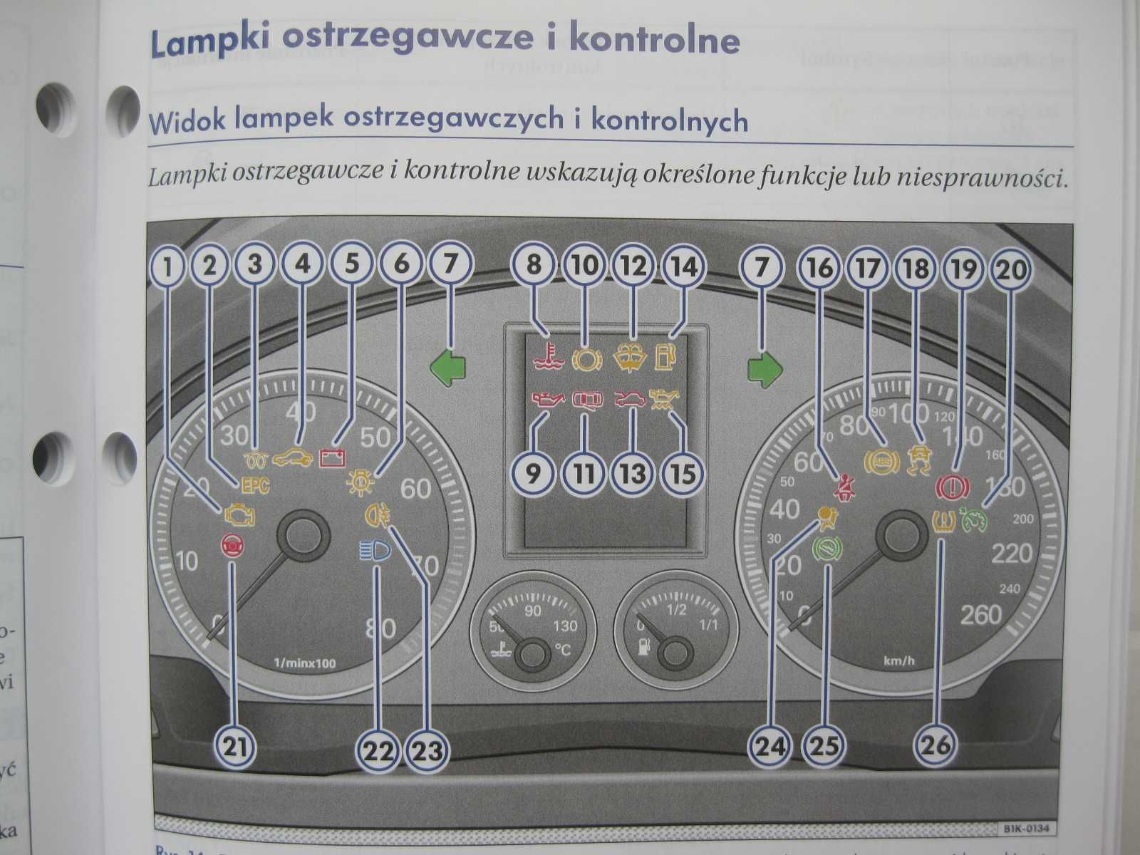 VW GOLF V Polska instrukcja obsługi VW Golf 5 w ETUI 2004r oryginał VW