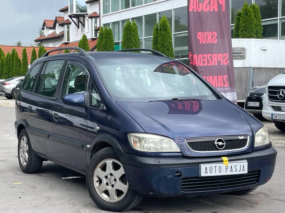 Opel Zafira A 2.0D**7osob**Alusy**Nowy rozrząd**Pojemny**Zamiana**