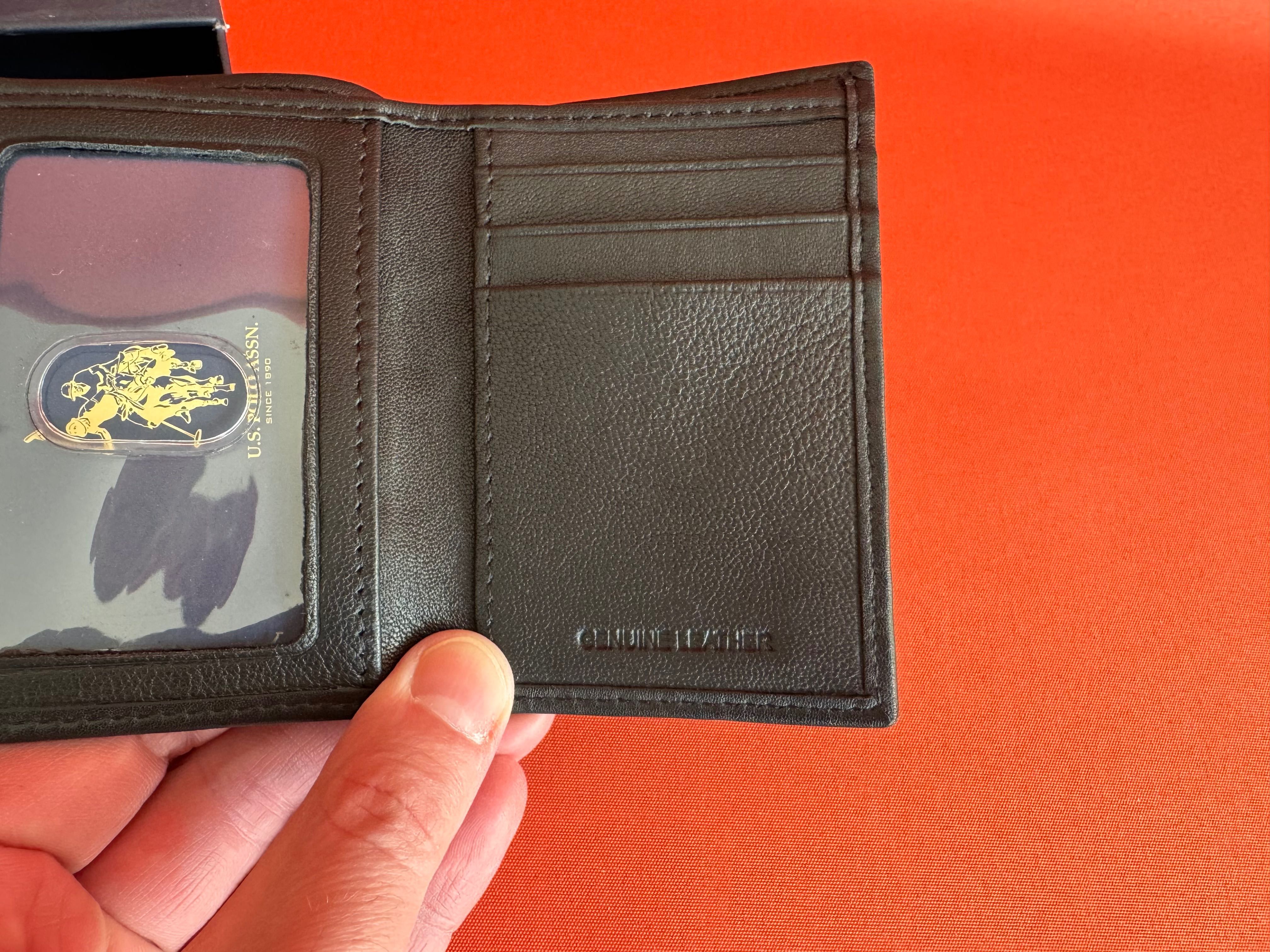 Us. Polo Assn. Оригинал мужской кошелёк гаманець подарочный набор NEW