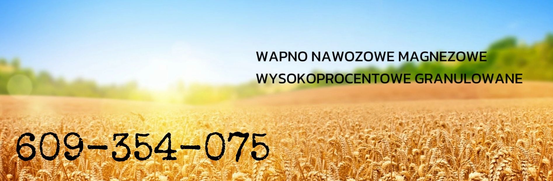 Wapno nawozowe granulowany bigbag/luz prosto na pole