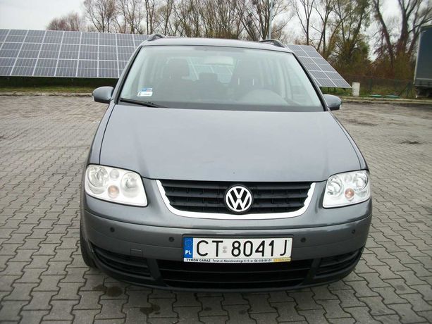 Volkswagen Touran 1.6 + LPG/GAZ w bardzo dobrym stanie, doinwestowany
