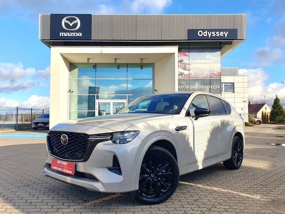 Mazda CX-60 2.5 PHEV 327KM AWD Homura Salon PL, Gwarancja, ASO, Bezwypadkowy, FV23