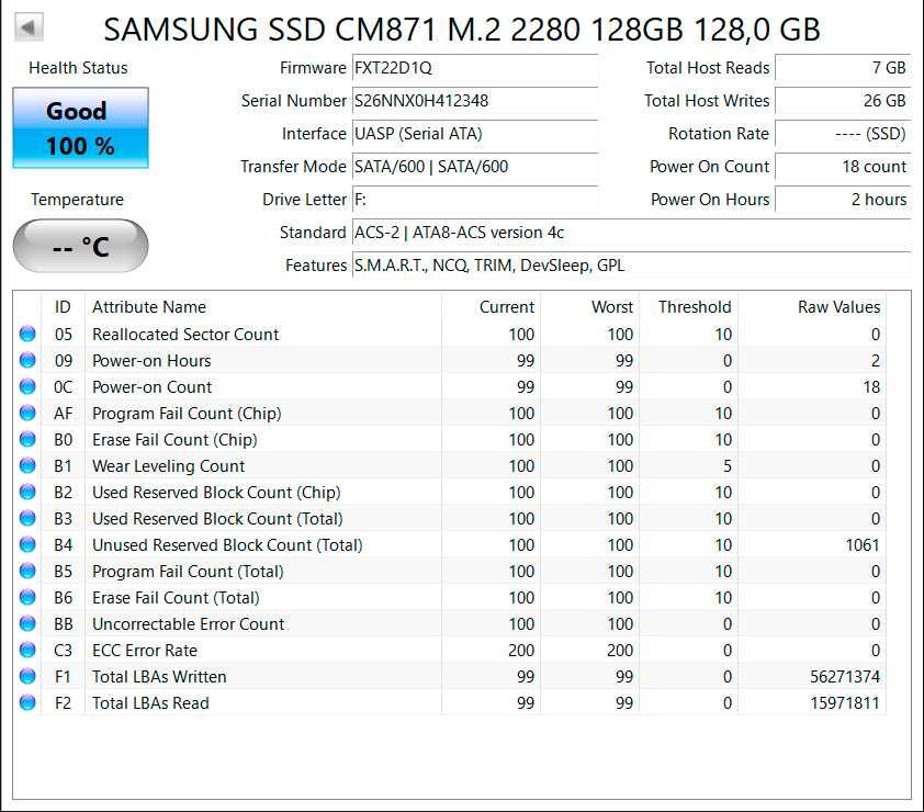 Zewnętrzny dysk SSD Samsung 128GB USB 3.0