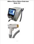 Laser diodo 3 ondas profissional NOVA