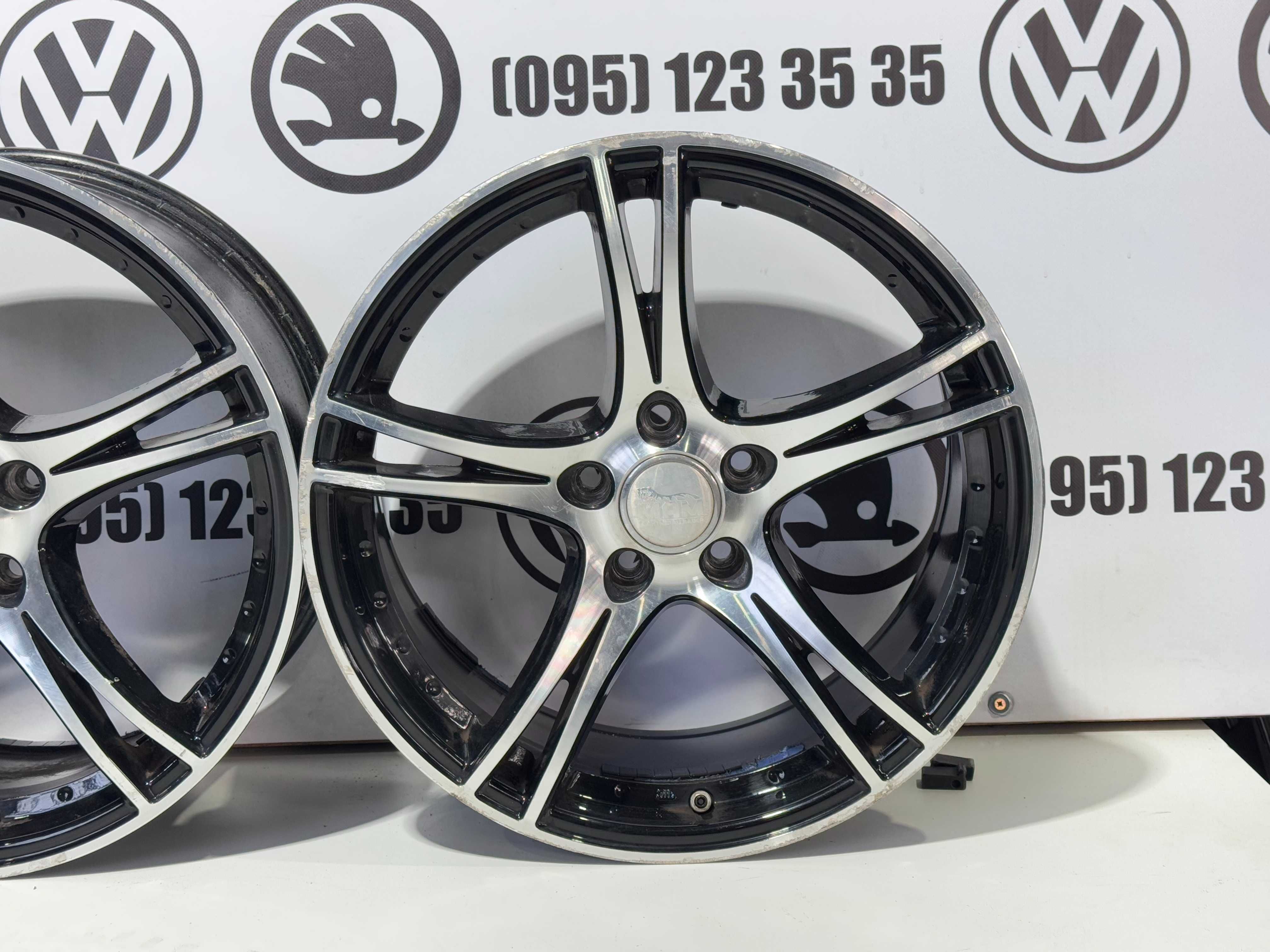 титани R18 5x112 диски vag volkswagen skoda seat passat golf b6 b7 cc