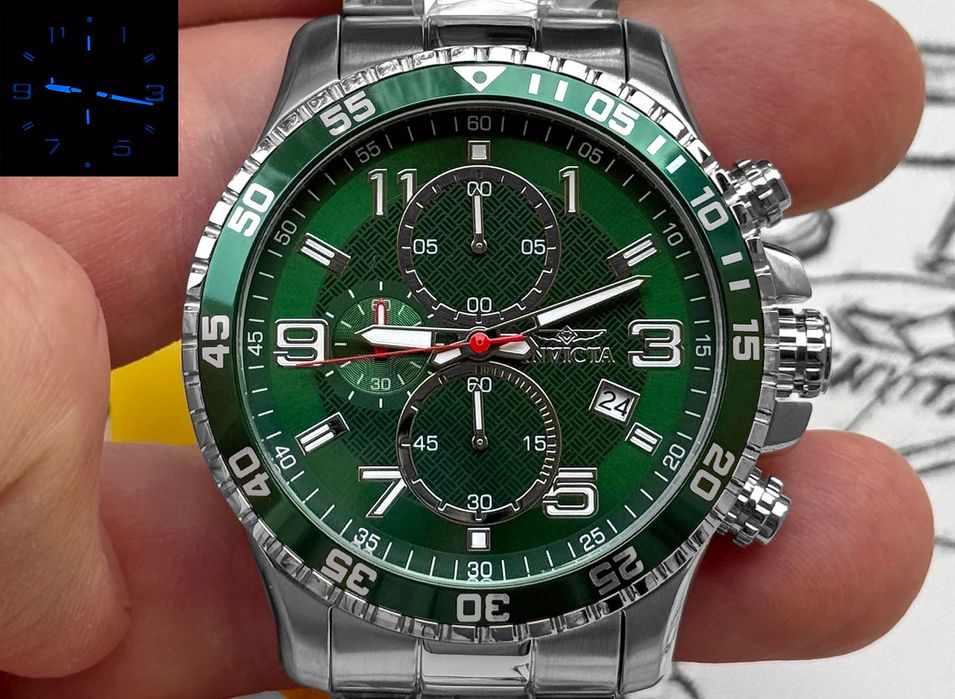 Годинник чоловічий Invicta 49094 Specialty 45 мм. 100 MT.