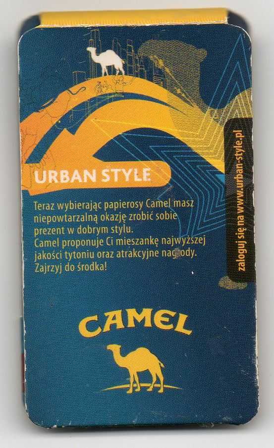 Zapałki kolekcjonerskie Camel unikatowe