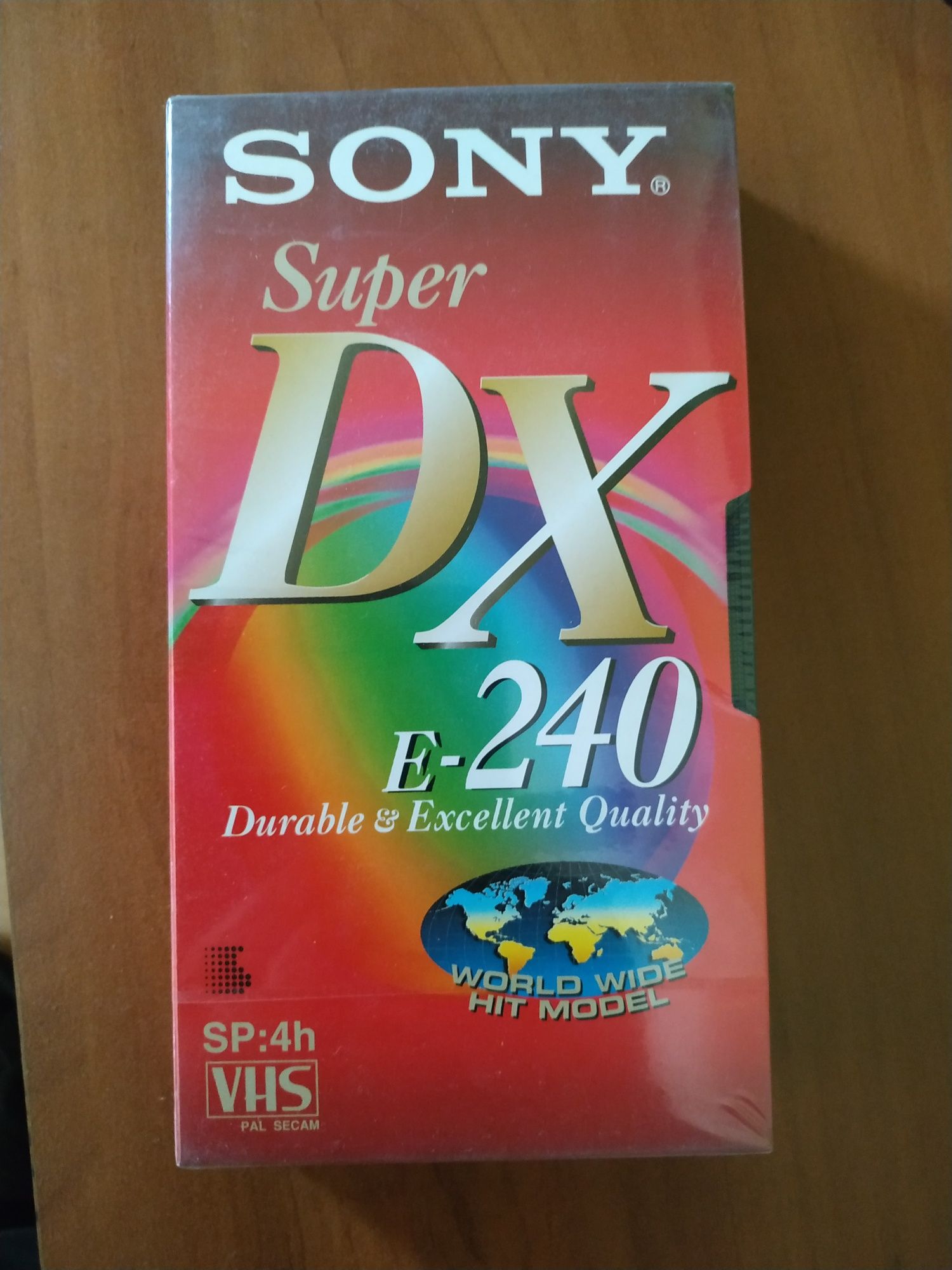 Kasety VHS marki SONY nowe