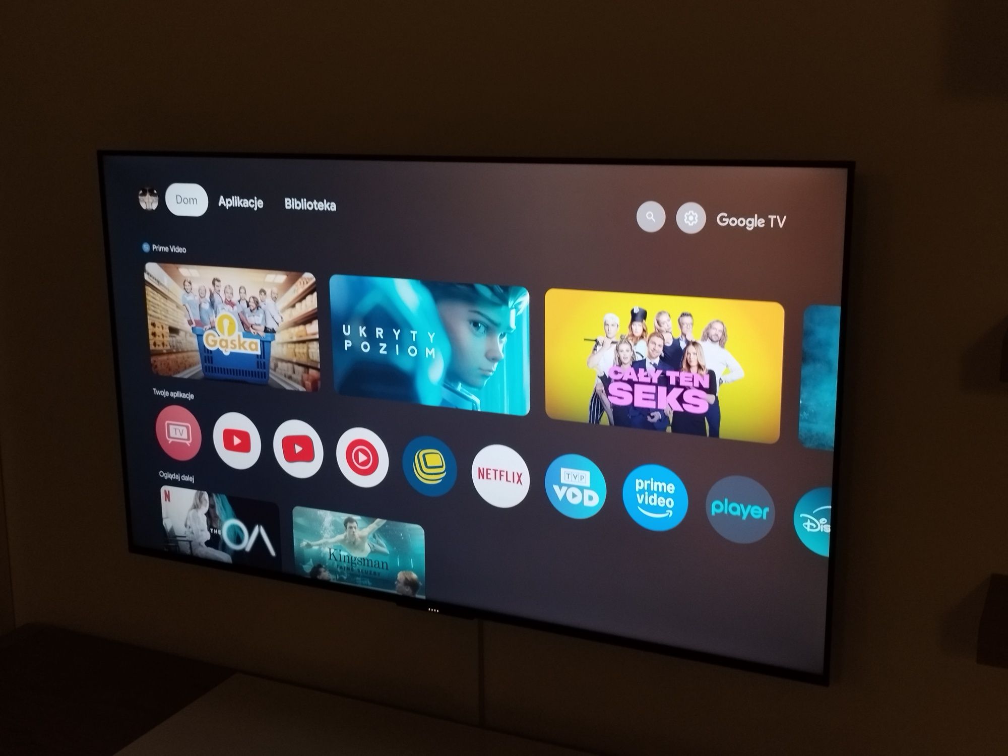 Telewizor 55 cali Mini LED TCL