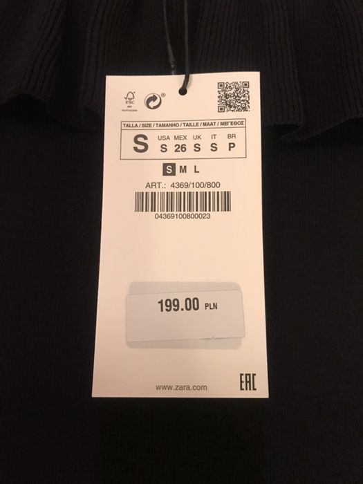 Sukienka Zara nowa z metkami