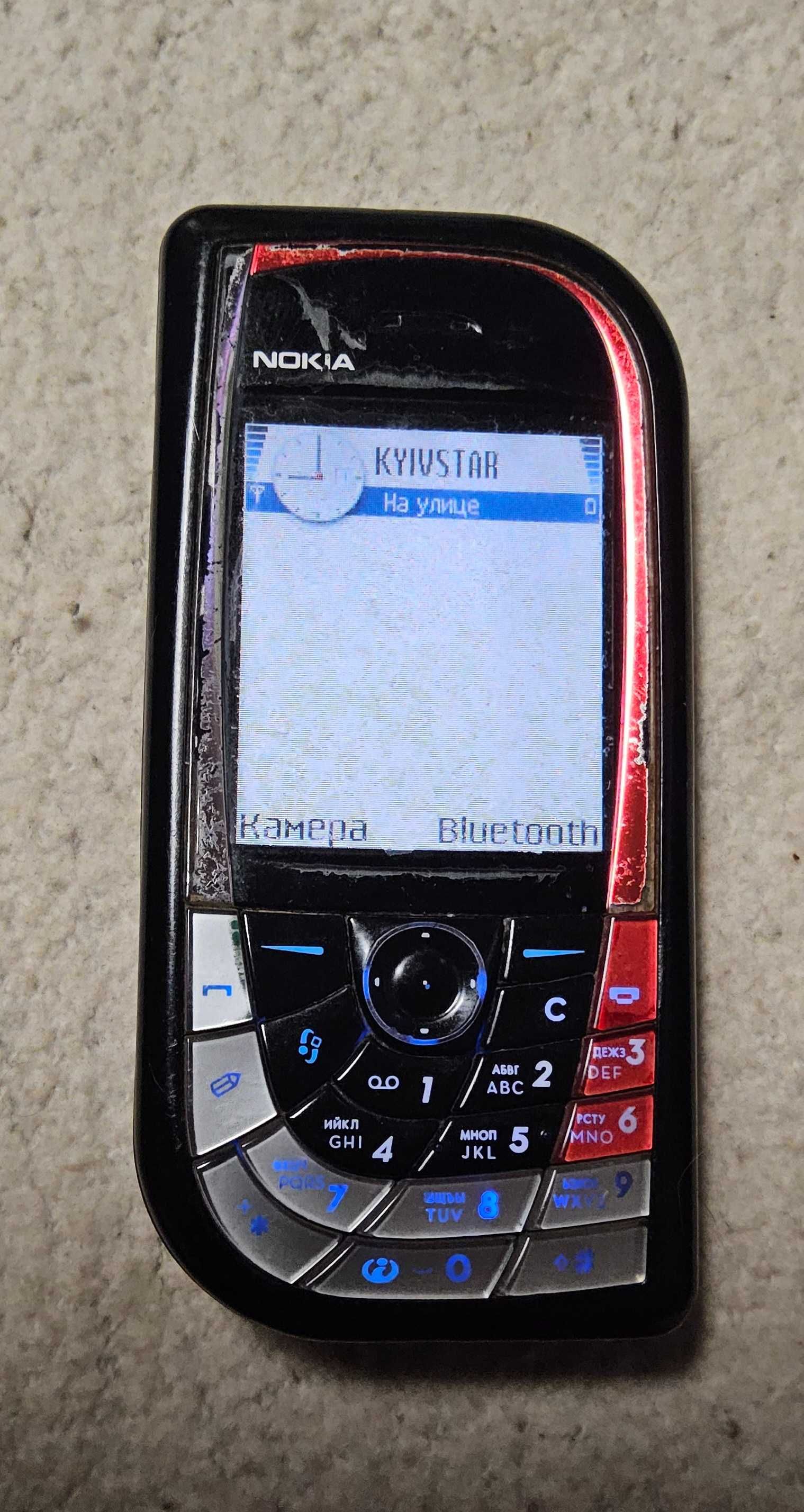 Мобильный, Nokia-7610,Finland, заряд,фарфор,статуэтка,карта,sharp