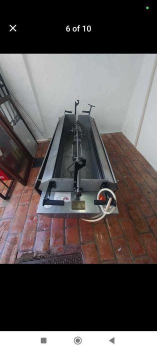 Máquina de assar porco importada de Inglaterra, Hog roast machine