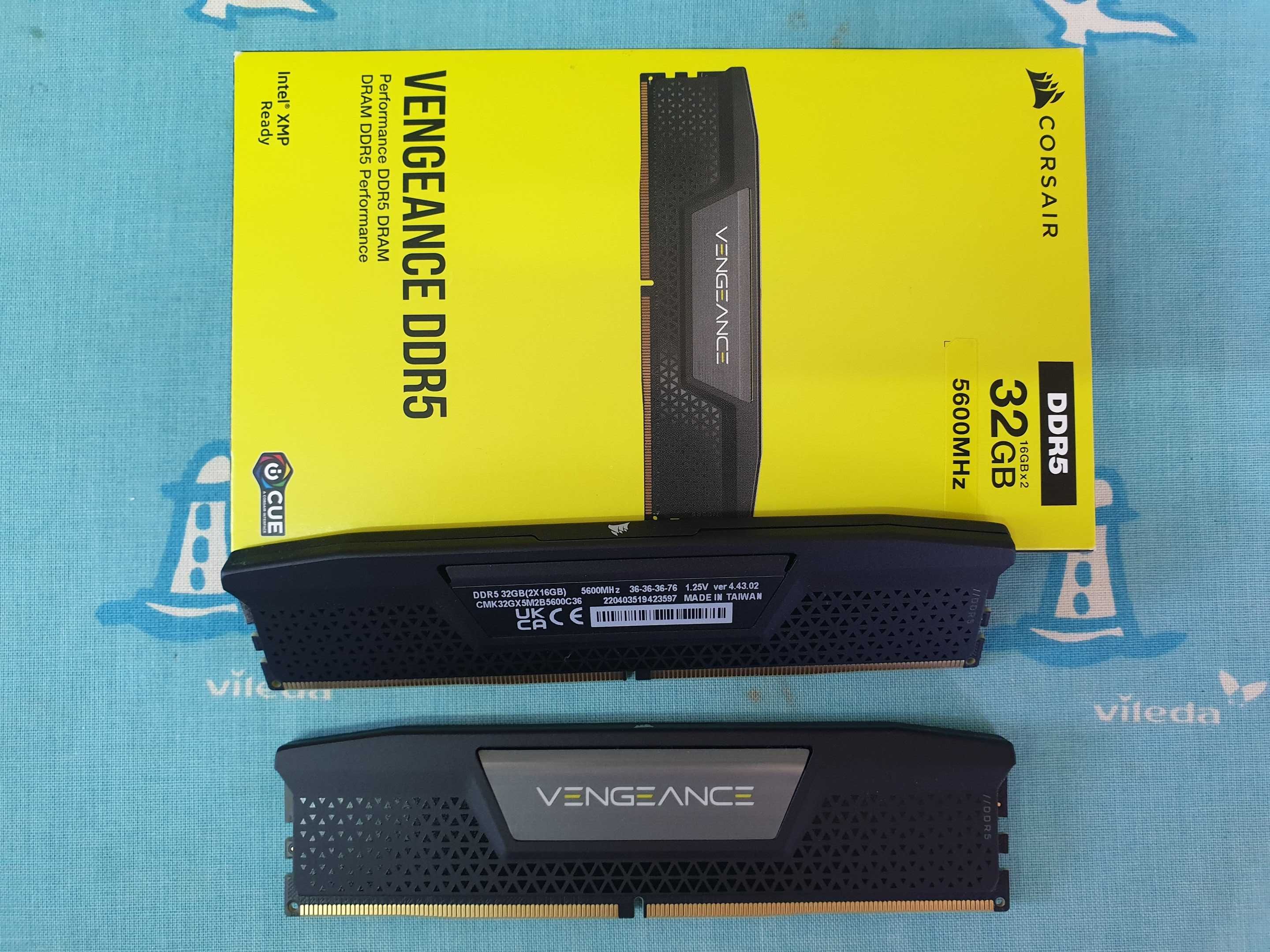 Memoria RAM DDR5 32Gb (2x16Gb) Corsair