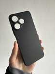 Etui silikonowe czarne do XIAOMI REDMI 13 4G