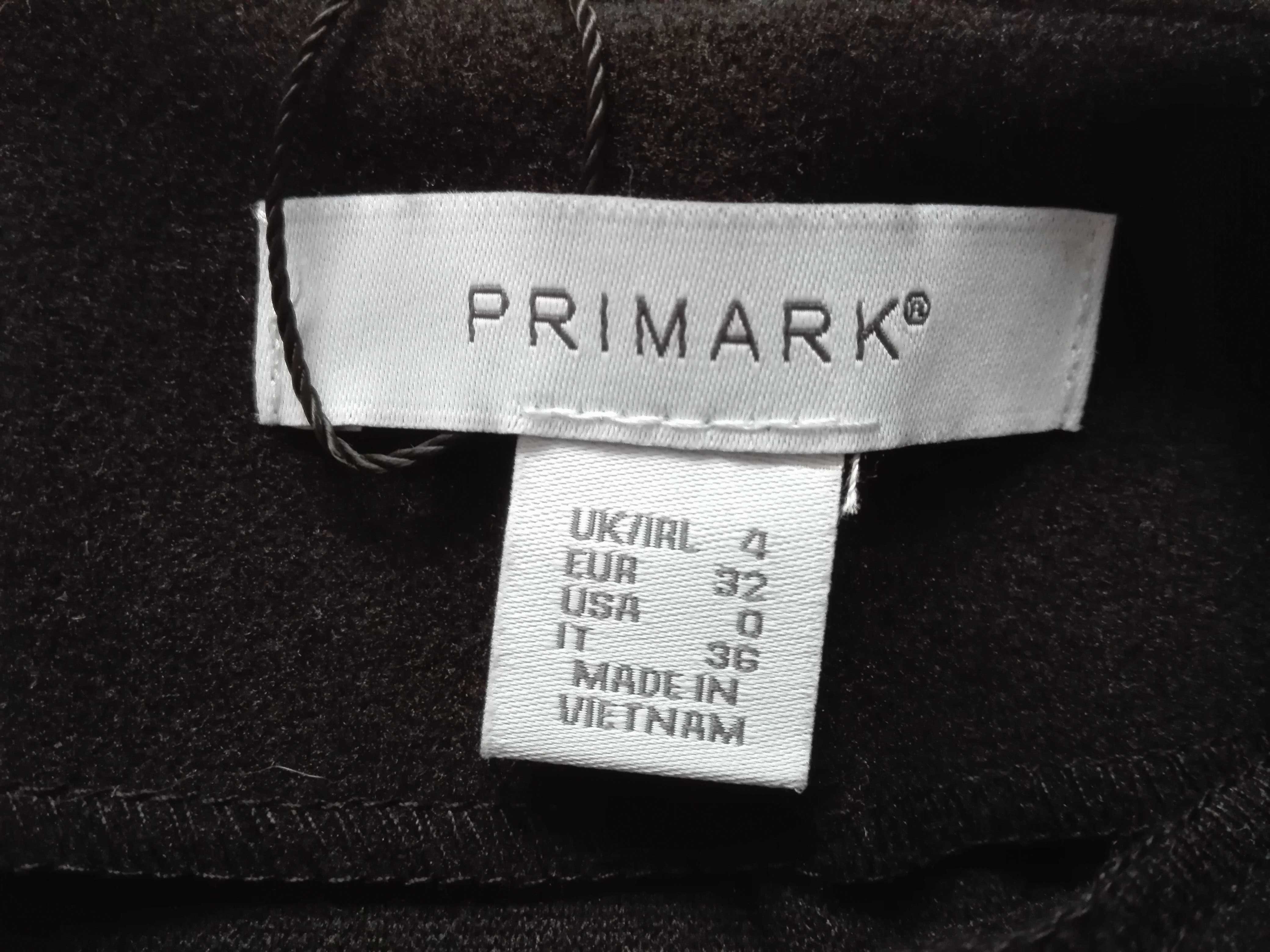 nowa, czarna ciepła spódnica/spódniczka firmy Primark, 34