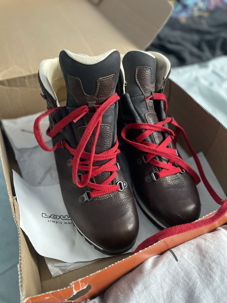 Buty Lowa Wendelstein 46 skóra zalożone 2 razy