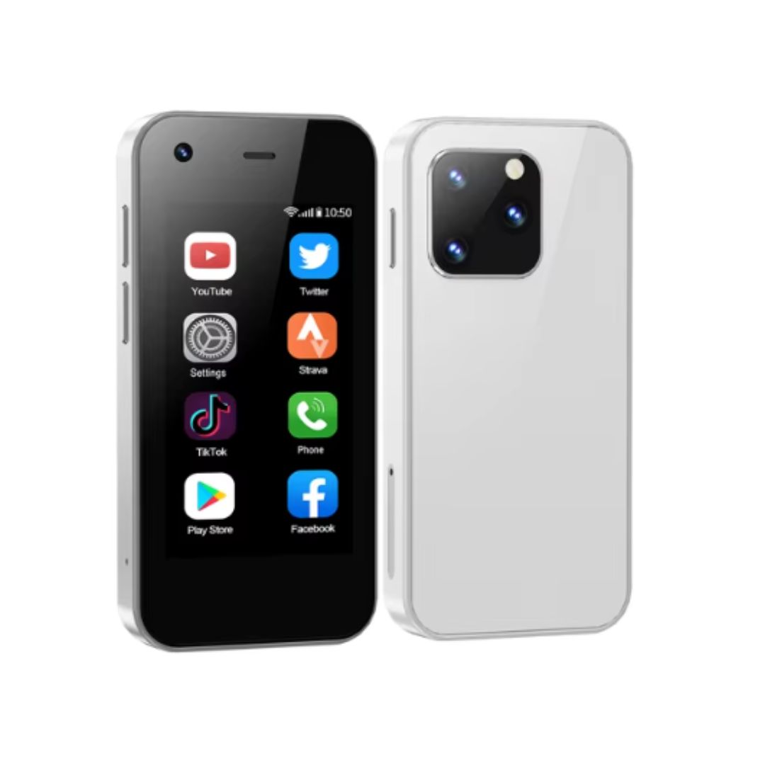 Міні-смартфон SERVO KING5000, Android, 2,5" екран, білий