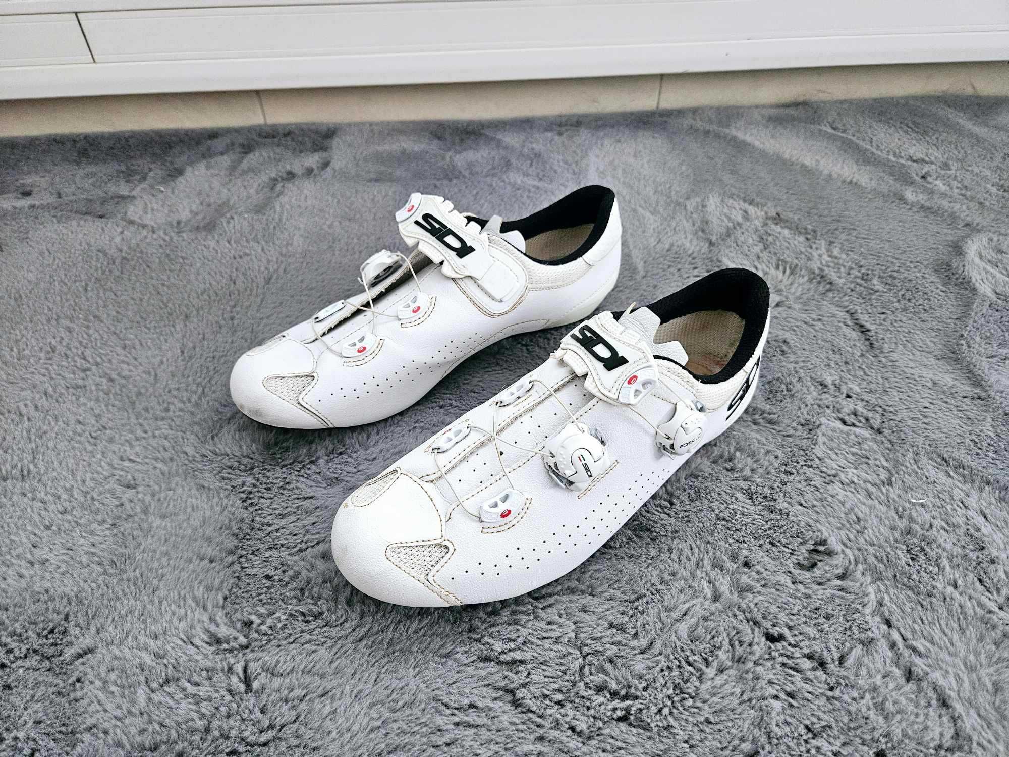 Buty szosowe Sidi Genius 10 roz 45 Białe