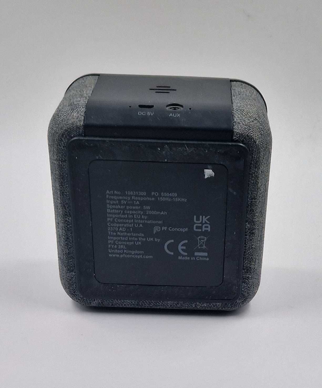 Głośnik materiałowo-drewniany Bluetooth Shae / Nowy Lombard / TG
