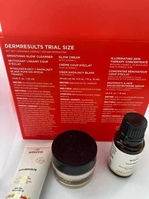 Arbonne Mini Zestaw produktów do twarzy  DermResults