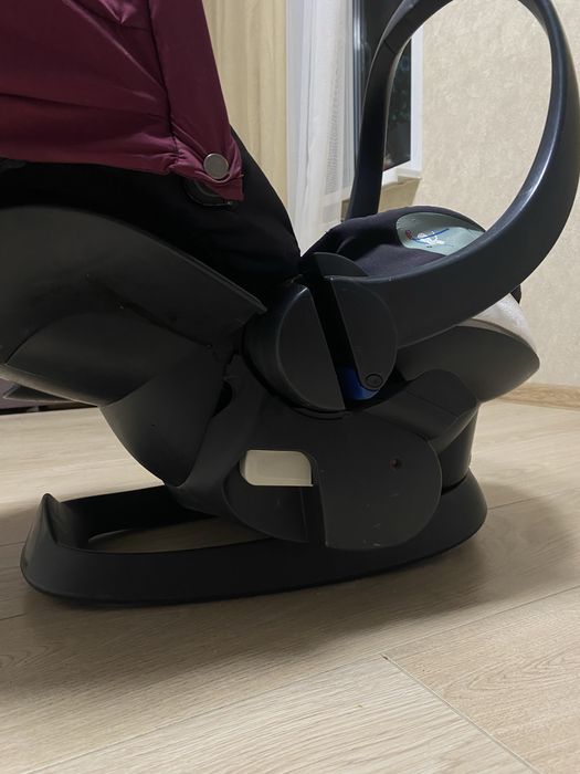 Автокрісло stokke люлька 0+ isofix + база ізофікс автокресло