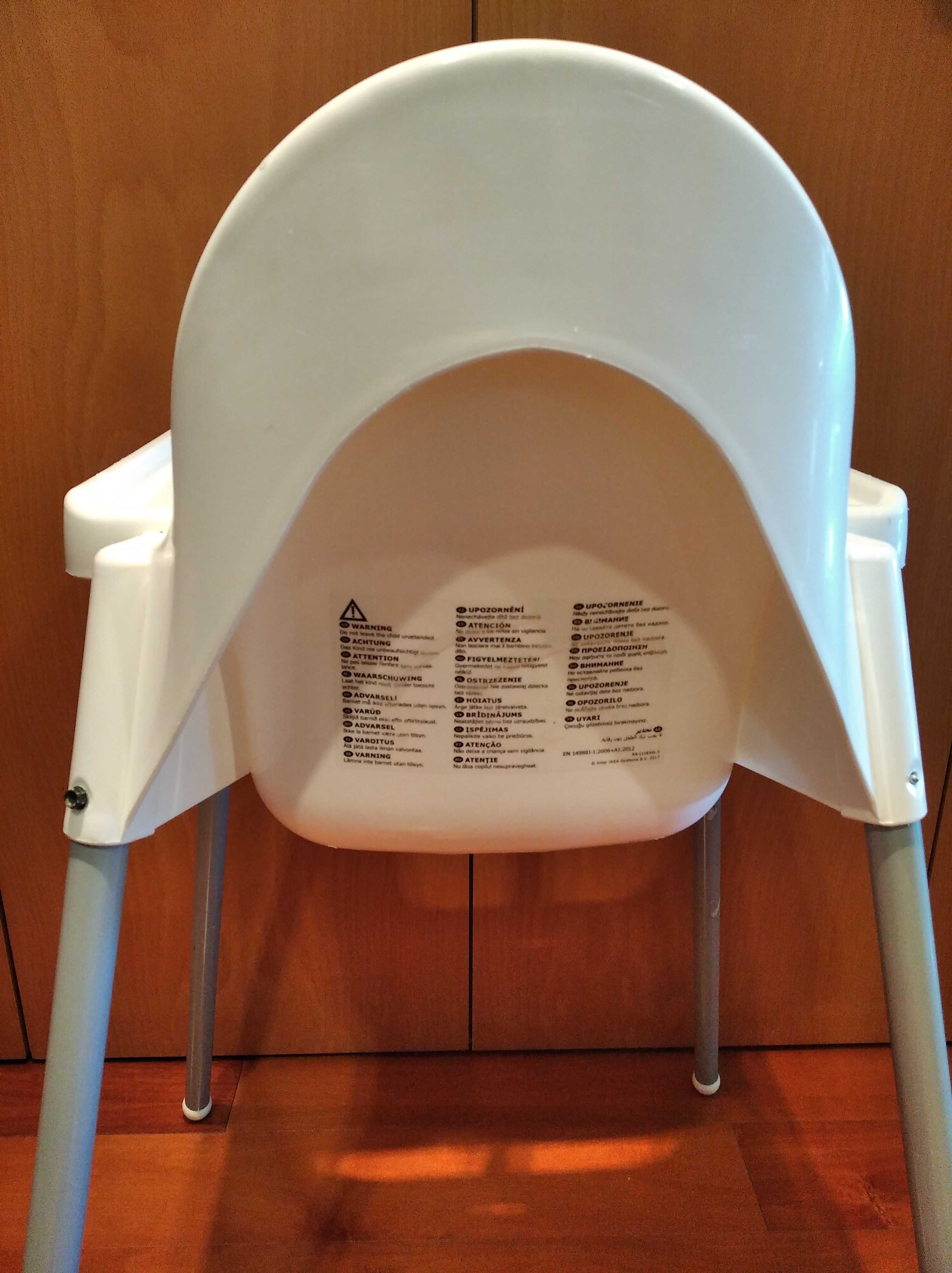 IKEA Antilop: cadeira alta de refeição para bebé, com tabuleiro