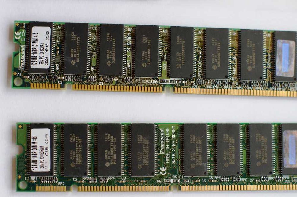 Memórias para computador antigo 128Mb pC100