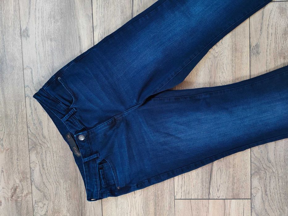 Dzinsowe spodnie Next Dzwony 40 42 Szerokie Vintage