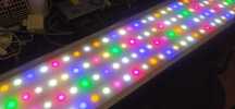 Belka power LED 116x20cm do akwarium 120cm 300l.