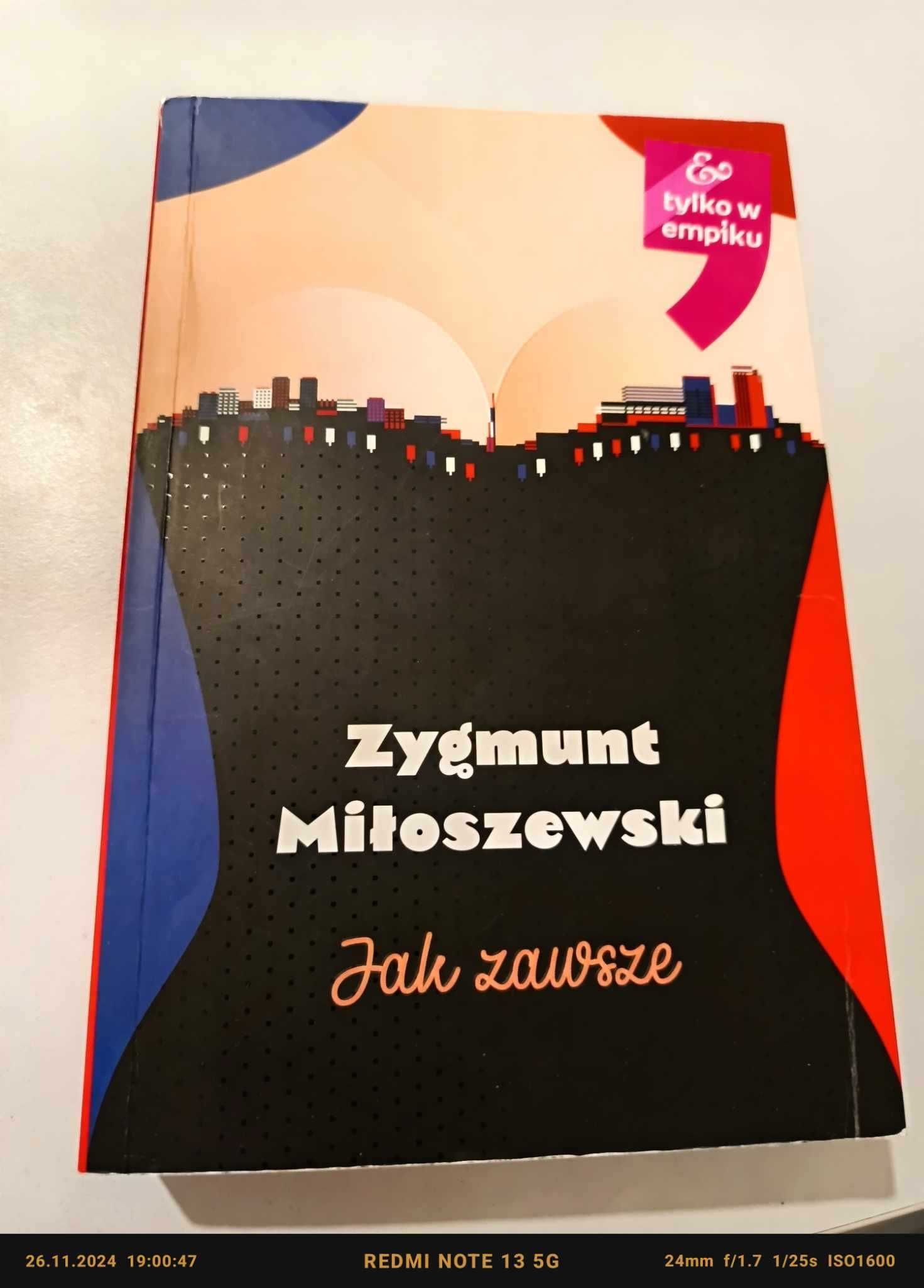 "Jak zawsze" Zygmunt Miłoszewski