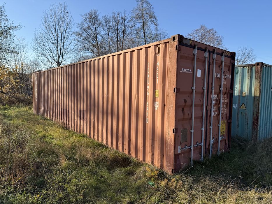 Kontener morski 40HC 2,9 wysokość podwyższony 40-stopowy szczelny