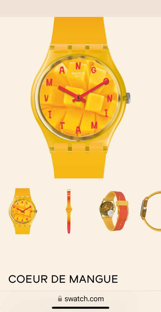 Годинник SWATCH Mango