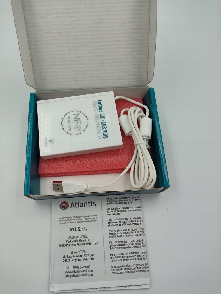czytnik nfc atlantis combo t15a20