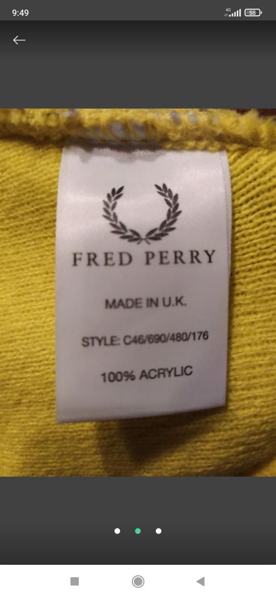 Шапка Fred Perry