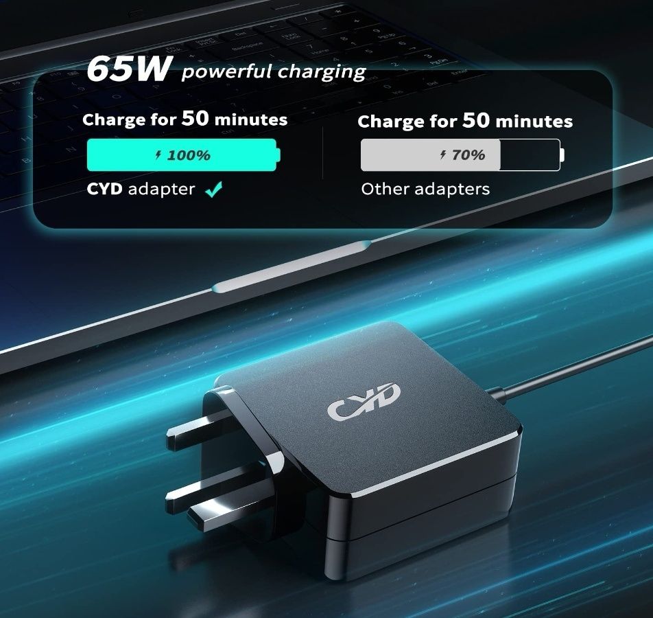 CYD 65W Zamiennik dla Laptop-Adapter Asus X401A