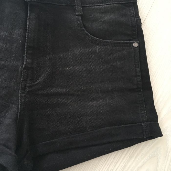 Calções de Ganga preto Mango