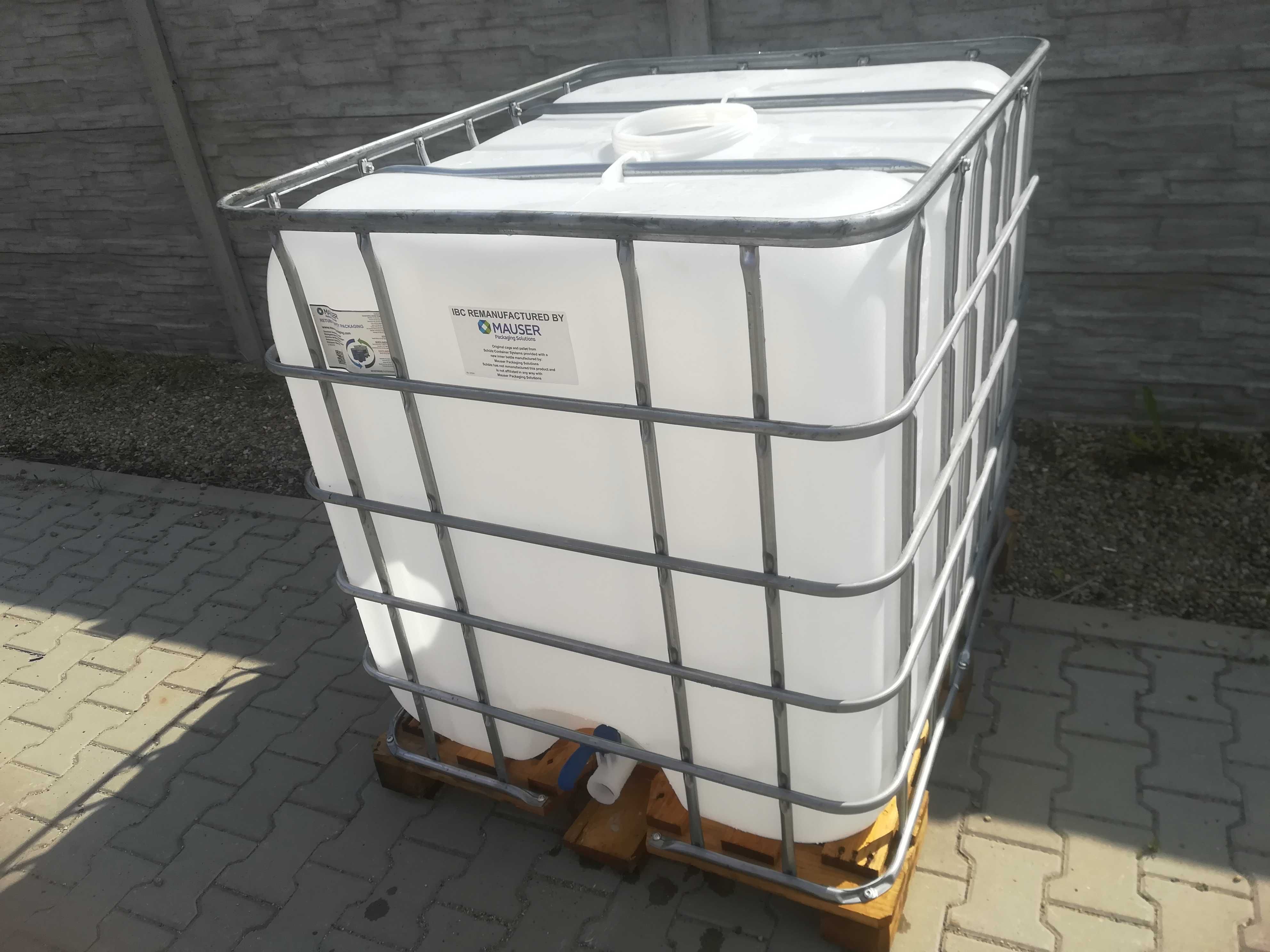 Zbiornik 1000/600 litrów Mauzer IBC