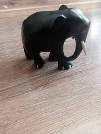 Figurka słonia  z hebanu