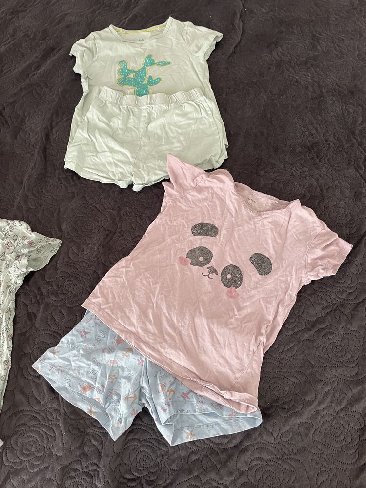 Paka ubran dla dziewczynki rozmiar 110 H&M Sinsay Lupilu