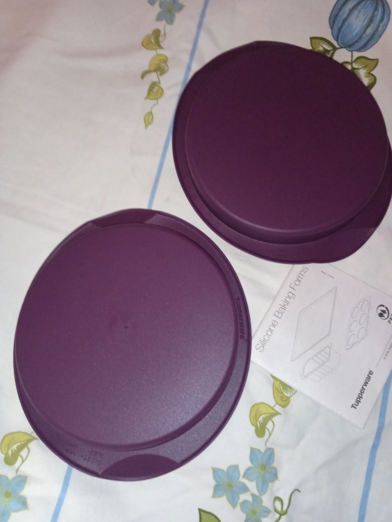 2 mini formas princesa da Tupperware