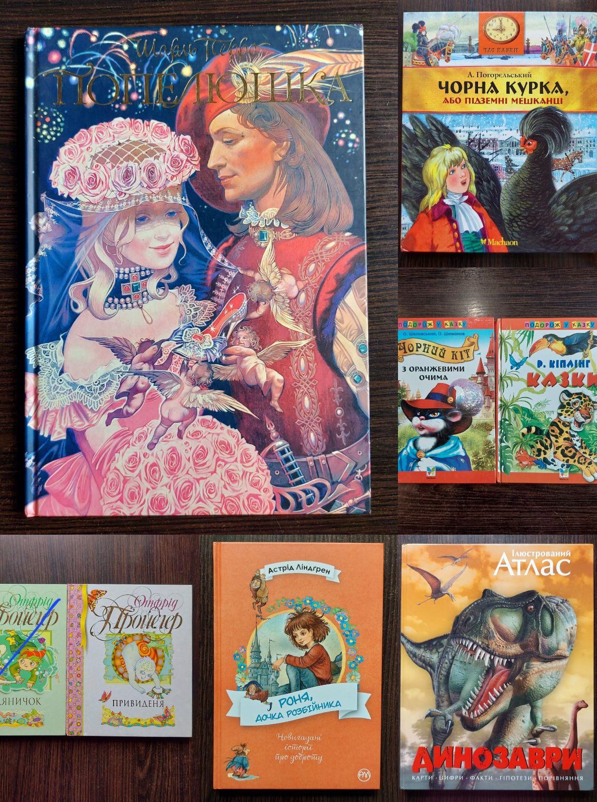 Багато дитячих книг видавництва Махаон