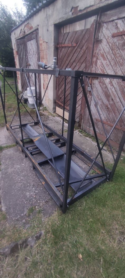 Stojak kosz paleta do transportu motocykla